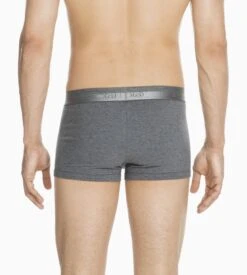 Hom Boxer HO1 Gris Chiné – Sous-vêtement Homme Premium à Ouverture Horizontale -Lingerie Sipp boxer ho1 avec ouverture horizontale gris 2