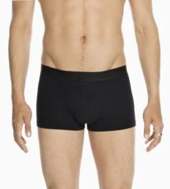 Boxer HOM HO1 Noir – Sous-Vêtement Homme Iconique avec Ouverture Horizontale -Lingerie Sipp boxer ho1 avec ouverture horizontale noir 1