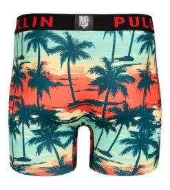 PULLIN Fashion 2 Bayarbor – Boxer Long Homme en Lycra Imprimé Paysage -Lingerie Sipp boxer homme bayarbor imprime multicolore 2