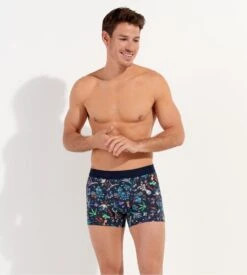 Boxer HOM Cactée Imprimé Cactus Multicolore - Coton & Modal Ultra-Doux -Lingerie Sipp boxer homme cactee imprime multicolore 6