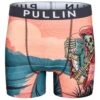 PULLIN Boxer Homme Fashion 2 Higho – Imprimé Paysage Montagne en Lycra Stretch Coupe Longue -Lingerie Sipp boxer homme higho imprime multicolore