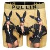 PULLIN Fashion 2 Monlapin - Boxer Homme Imprimé Long en Lycra Stretch -Lingerie Sipp boxer homme imprime femmes lapin