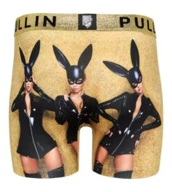 PULLIN Fashion 2 Monlapin - Boxer Homme Imprimé Long en Lycra Stretch 7 PULLIN Fashion 2 Monlapin - Boxer Homme Imprimé Long en Lycra Stretch -Lingerie Sipp boxer homme imprime femmes lapin 2