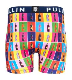PULLIN Boxer Fashion 2 AndyW – Caleçon Long Imprimé Pop-Art en Lycra Stretch -Lingerie Sipp boxer homme imprime multicolore 12