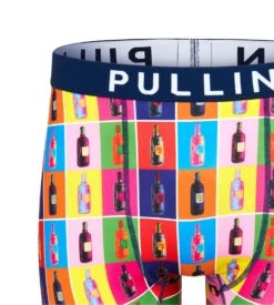 PULLIN Boxer Fashion 2 AndyW – Caleçon Long Imprimé Pop-Art en Lycra Stretch -Lingerie Sipp boxer homme imprime multicolore 14
