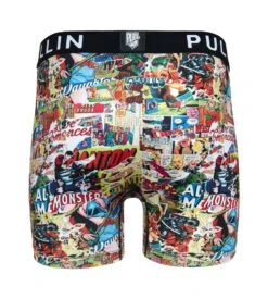 PULLIN Boxer Homme Fashion 2 Presse - Imprimé Journal Vintage & Ceinture Rouge Coupe Longue 7 PULLIN Boxer Homme Fashion 2 Presse - Imprimé Journal Vintage & Ceinture Rouge Coupe Longue -Lingerie Sipp boxer homme imprime multicolore 29