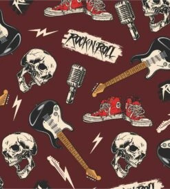 PULLIN Master Rrock – Boxer Homme Imprimé Rock & Roll Premium -Lingerie Sipp boxer homme imprime multicolore 34