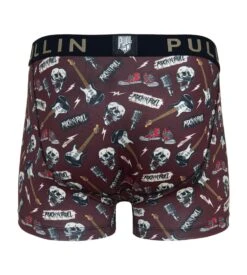 PULLIN Master Rrock – Boxer Homme Imprimé Rock & Roll Premium -Lingerie Sipp boxer homme imprime multicolore 35