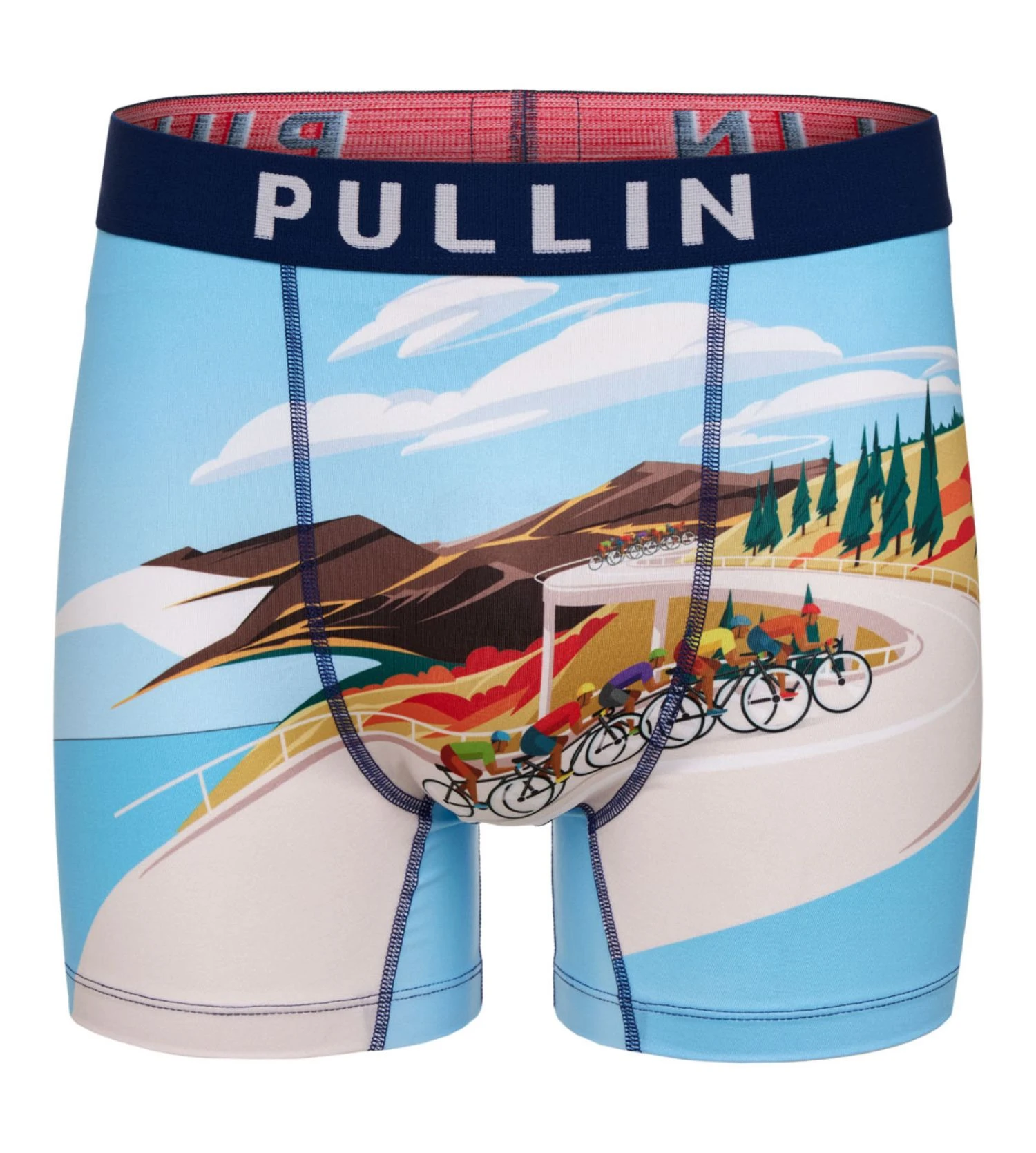 PULLIN Boxer Homme Fashion 2 Peloton – Imprimé Cyclisme Multicolore Coupe Longue en Lycra 3 PULLIN Boxer Homme Fashion 2 Peloton – Imprimé Cyclisme Multicolore Coupe Longue en Lycra