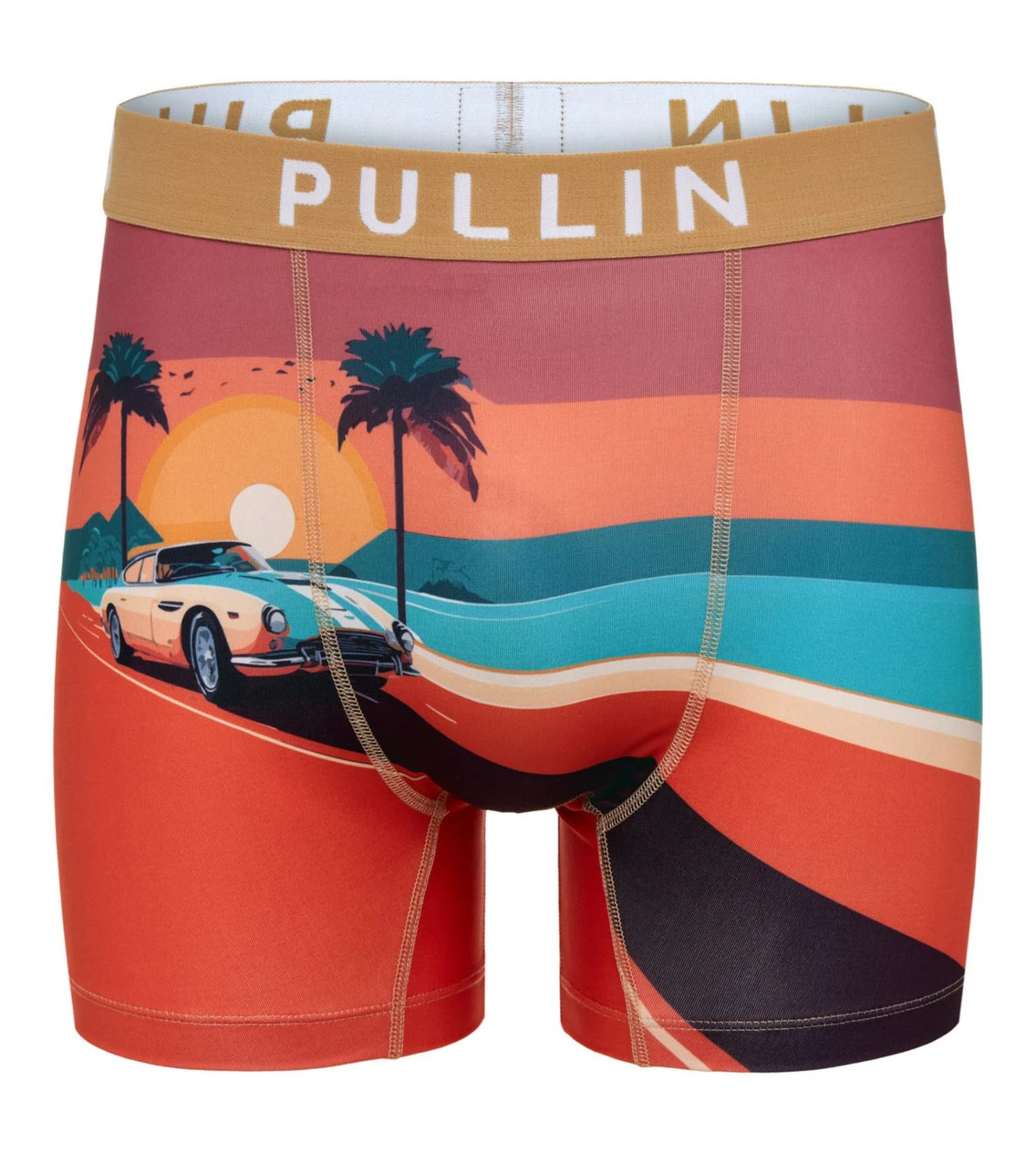 PULLIN Boxer Homme Fashion 2 Skyfall – Imprimé Panorama Montagne et Skieur en Lycra Stretch 3 PULLIN Boxer Homme Fashion 2 Skyfall – Imprimé Panorama Montagne et Skieur en Lycra Stretch