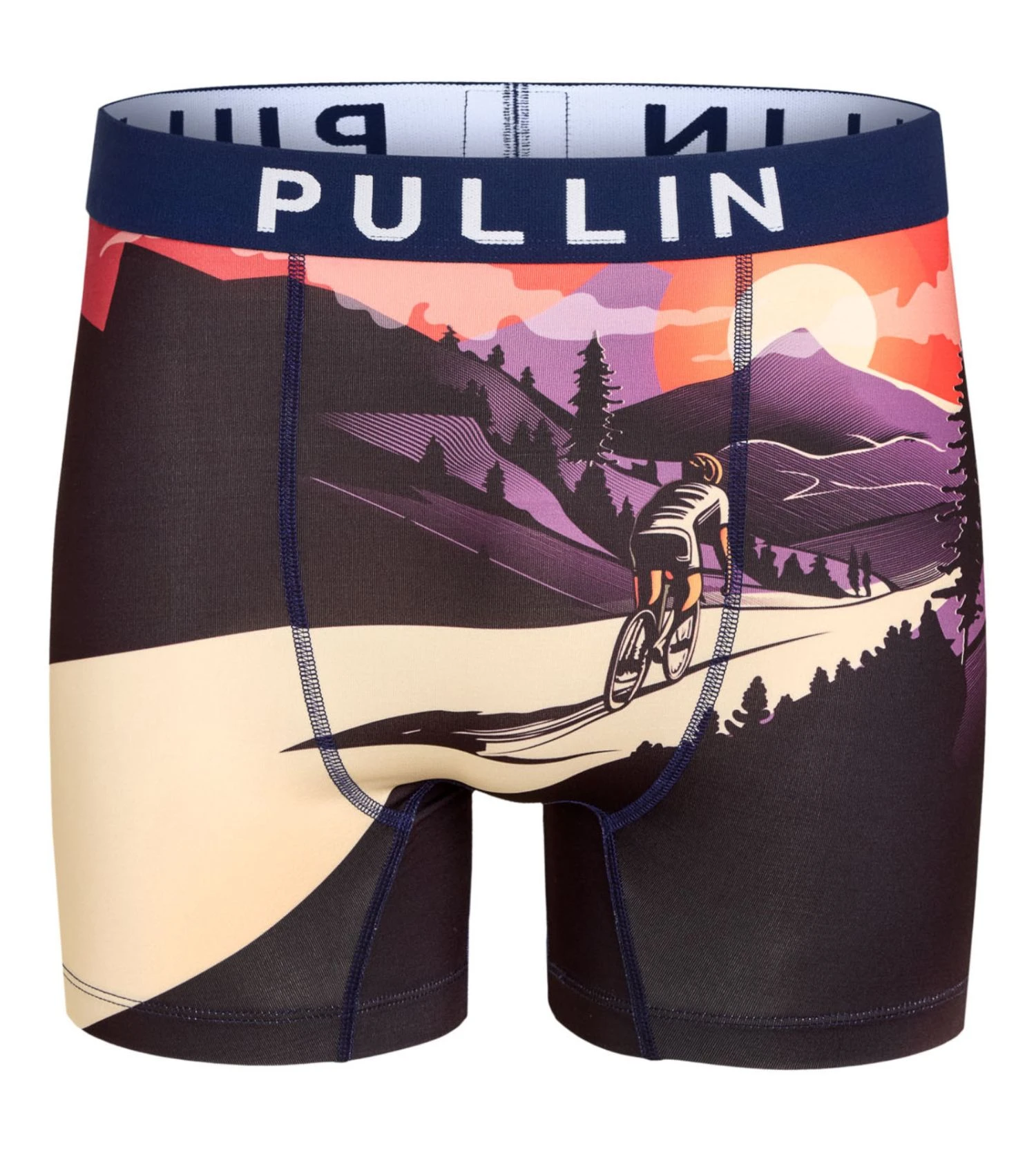 PULLIN Boxer Long Homme Fashion 2 Liseran – Imprimé Paysage de Montagne en Lycra Stretch 3 PULLIN Boxer Long Homme Fashion 2 Liseran – Imprimé Paysage de Montagne en Lycra Stretch