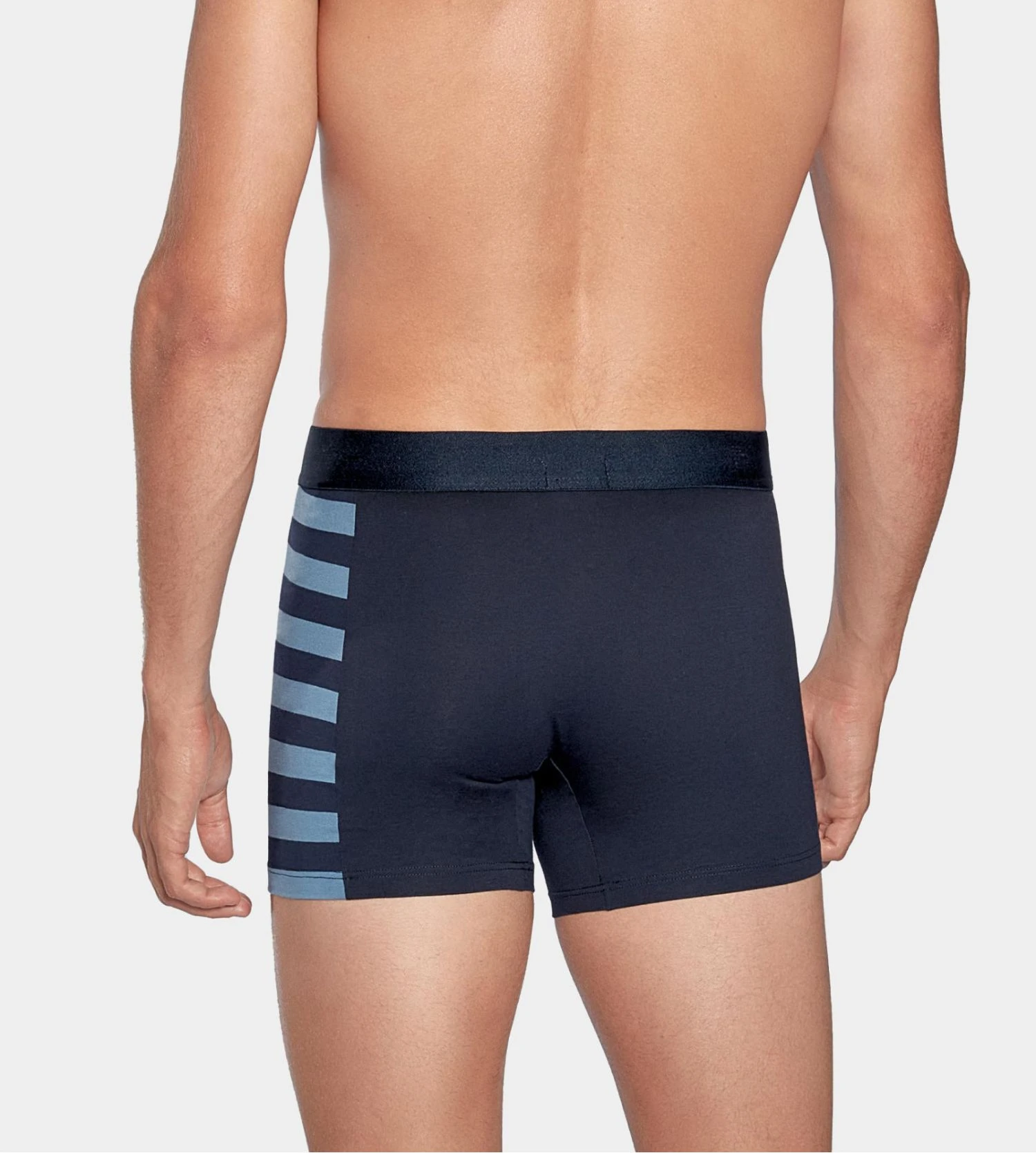 Eden Park Lot de 2 Boxers Rayé et Uni Bleu Marine – Coton Stretch Premium 7 Eden Park Lot de 2 Boxers Rayé et Uni Bleu Marine – Coton Stretch Premium – Image 5