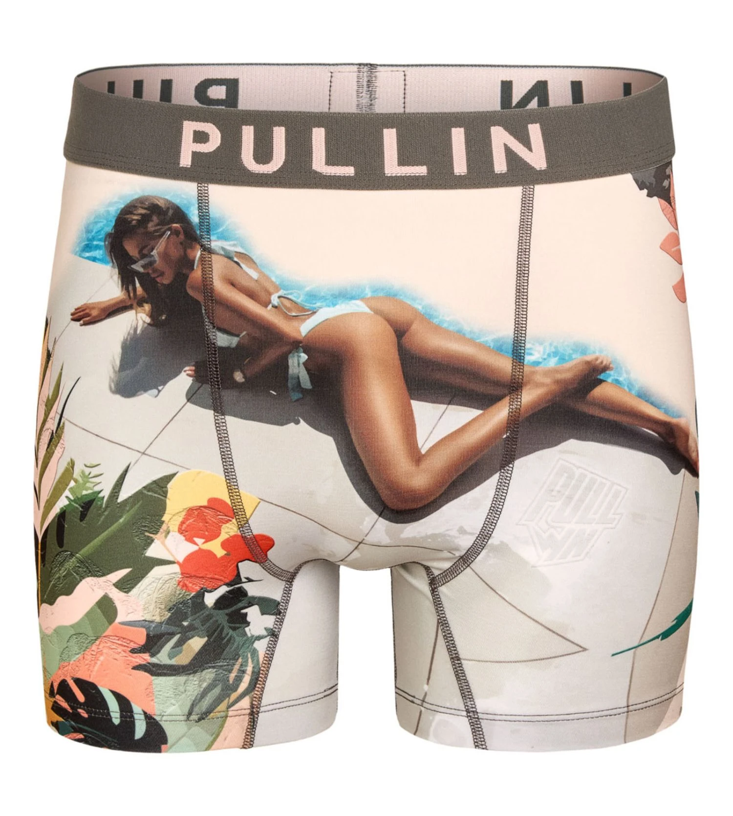 PULLIN Boxer Homme Fashion 2 Poolgirl – Imprimé Graphique Lycra Stretch Coupe Longue 3 PULLIN Boxer Homme Fashion 2 Poolgirl – Imprimé Graphique Lycra Stretch Coupe Longue