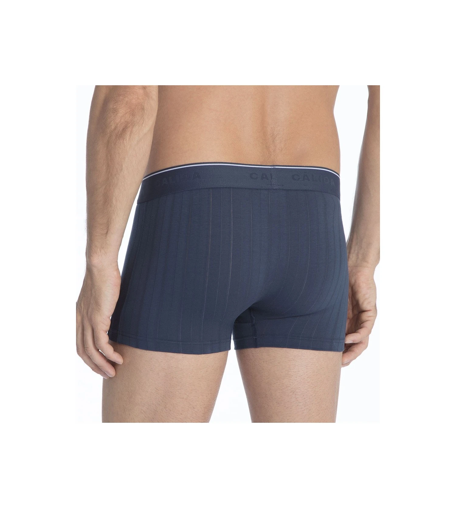 Calida Boxer Homme Bleu Mille-Raies – Pure & Style Coton Supima Respirant 4 Calida Boxer Homme Bleu Mille-Raies – Pure & Style Coton Supima Respirant – Image 2