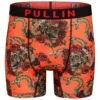 PULLIN Boxer Homme Long Imprimé Snaky – Sous-vêtement Fashion 2 en Lycra Stretch -Lingerie Sipp boxer homme snaky imprime multicolore