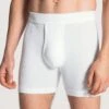 Calida Boxer Long Homme Classic Cotton 1:1 BLANC 01 1 Calida Boxer Long Homme Classic Cotton 1:1 BLANC 01 -Lingerie Sipp boxer long homme classic cotton 1 1 blanc 01
