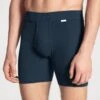 Calida Boxer Long Homme Classic Cotton 1:1 MARINE -Lingerie Sipp boxer long homme classic cotton 1 1 marine 883