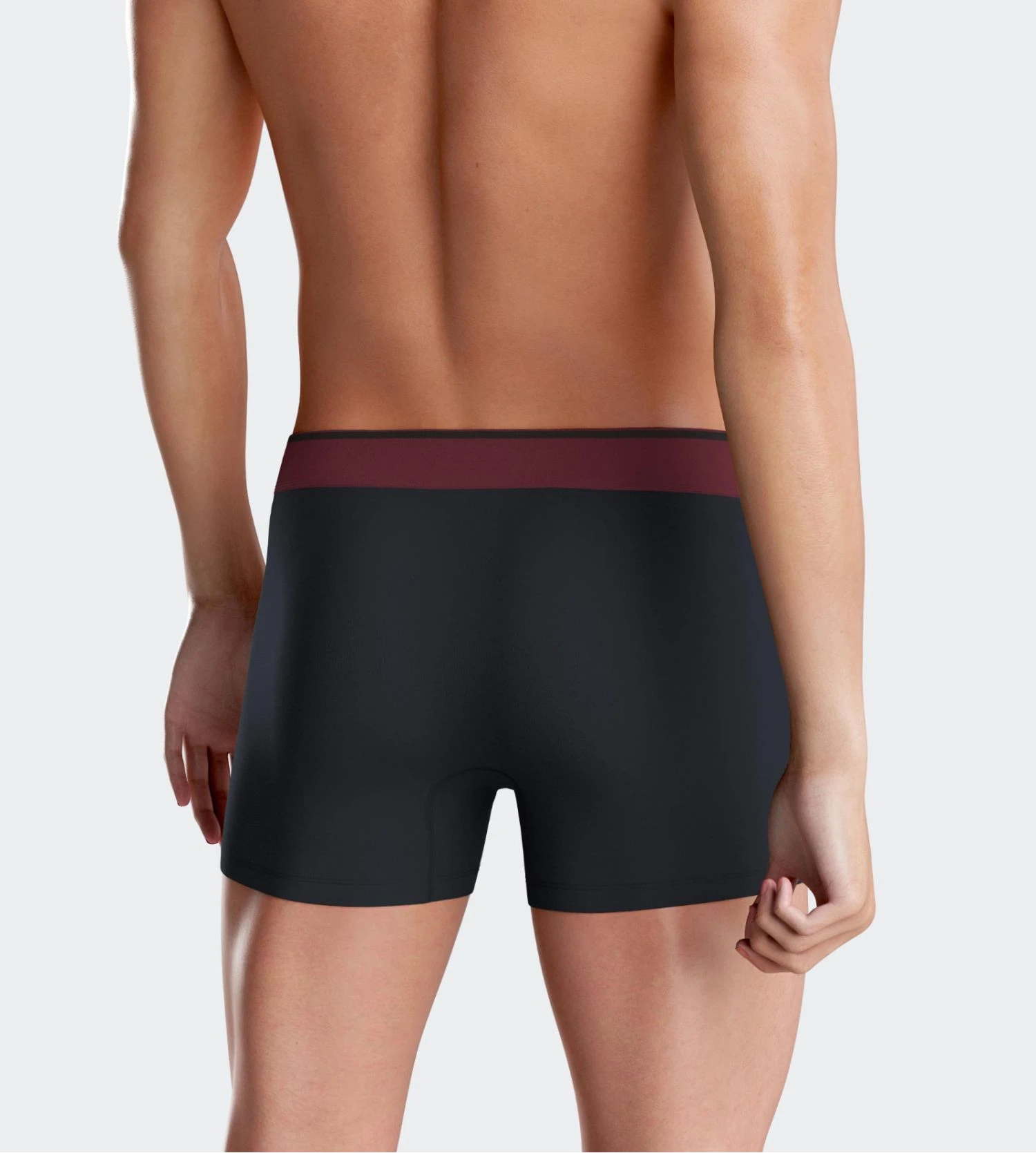 Eden Park Lot de 2 Boxers en Coton Premium Marine/Bordeaux – Motif Carreaux et Uni 4 Eden Park Lot de 2 Boxers en Coton Premium Marine/Bordeaux – Motif Carreaux et Uni – Image 2