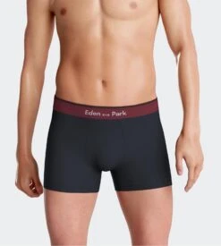 Eden Park Lot de 2 Boxers en Coton Premium Marine/Bordeaux – Motif Carreaux et Uni 13 Eden Park Lot de 2 Boxers en Coton Premium Marine/Bordeaux – Motif Carreaux et Uni -Lingerie Sipp boxer lot de 2 marine bordeaux 5