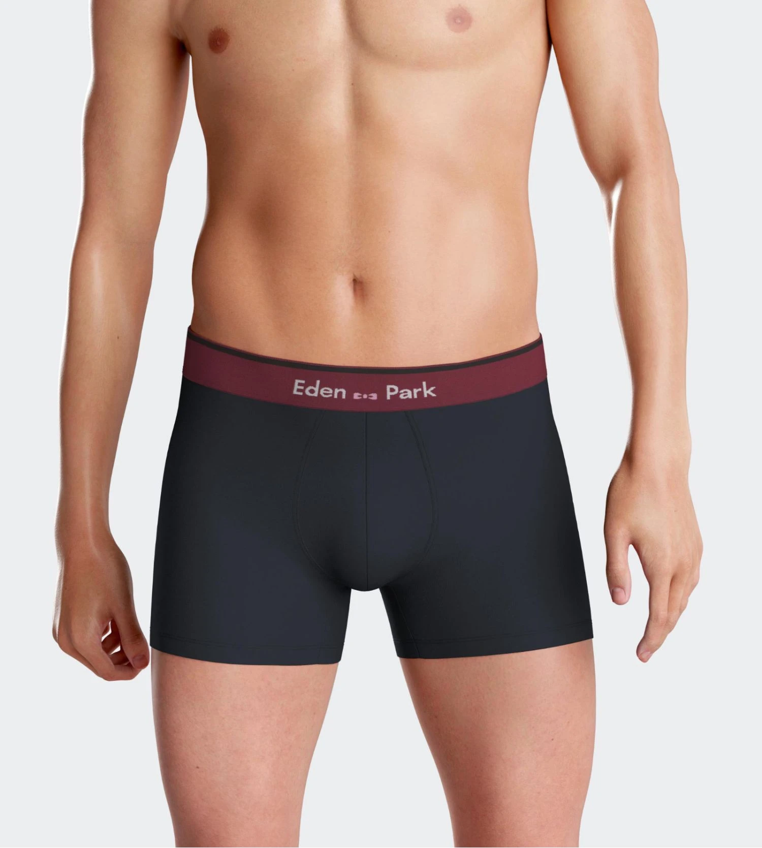 Eden Park Lot de 2 Boxers en Coton Premium Marine/Bordeaux – Motif Carreaux et Uni 8 Eden Park Lot de 2 Boxers en Coton Premium Marine/Bordeaux – Motif Carreaux et Uni – Image 6