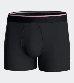 Eden Park Lot De 2 Boxers Uni + Imprimé Noeuds Papillon Rose -Lingerie Sipp boxer lot de 2 rose 2