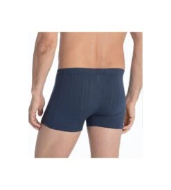 Calida Boxer Pure & Style Bleu pour Homme – Coton Pima Mille-Raies 5 Calida Boxer Pure & Style Bleu pour Homme – Coton Pima Mille-Raies -Lingerie Sipp boxer pour homme pure style bleu 1