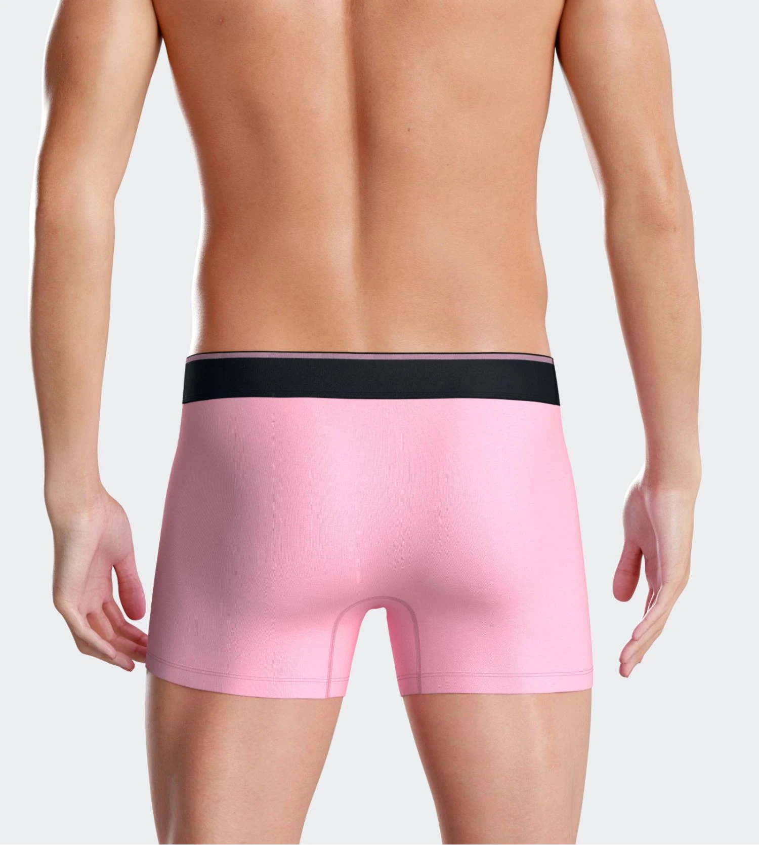 Eden Park Lot de 2 Boxers Homme en Coton Premium – Rayures Rose & Uni Noir 7 Eden Park Lot de 2 Boxers Homme en Coton Premium – Rayures Rose & Uni Noir – Image 5