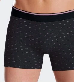 Eden Park Boxer Marine à Motifs Noeuds Papillon Roses – Sous-Vêtement Premium en Coton Stretch -Lingerie Sipp boxer rose marine 2