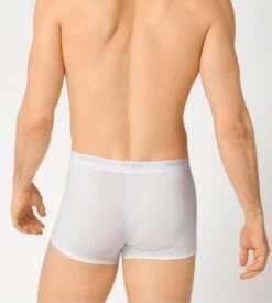 Boxer Sloggi Men Basic Short Blanc – Shorty en Coton Extensible Lycra Freefit -Lingerie Sipp boxer sloggi men basic short blanc 03 3