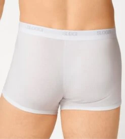 Boxer Sloggi Men Basic Short Blanc – Shorty en Coton Extensible Lycra Freefit -Lingerie Sipp boxer sloggi men basic short blanc 03 4