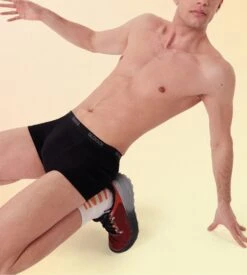 Boxer Sloggi Men Basic Short NOIR -Lingerie Sipp boxer sloggi men basic short noir 04 3