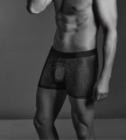 Aubade Boxer Homme En Tulle Light Ink -Lingerie Sipp boxer tulle homme imprime light ink 2