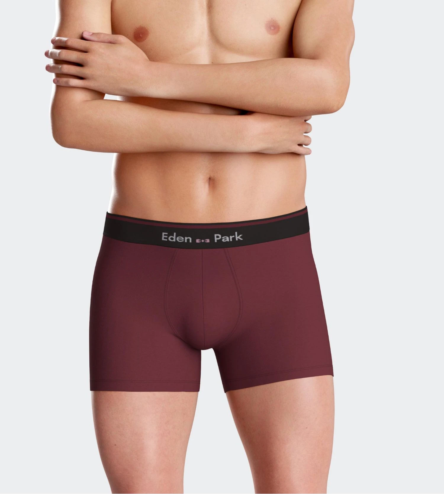 Boxer Homme Eden Park Bordeaux avec Ceinture Noire – Coton Premium Logo Nœud Papillon 6 Boxer Homme Eden Park Bordeaux avec Ceinture Noire – Coton Premium Logo Nœud Papillon – Image 4