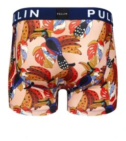PULLIN Master Bananatouc – Tropical Toucan & Banana Print Men's Premium Boxer Brief -Lingerie Sipp boxr homme master bananatouc imprime 1