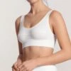 Calida Brassière Bustier Elastic BLANC 1 Calida Brassière Bustier Elastic BLANC -Lingerie Sipp brassiere bustier elastic blanc 001