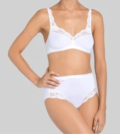Brassière Sloggi Romance Blanc -Lingerie Sipp brassiere sloggi romance blanc 03 blanc 4