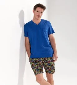 Pyjama Court Homme HOM Butterfly – Coton Doux à Imprimé Papillon Multicolore 14 Pyjama Court Homme HOM Butterfly – Coton Doux à Imprimé Papillon Multicolore -Lingerie Sipp butterfly pyj h court v p023 multico print multicolore 4