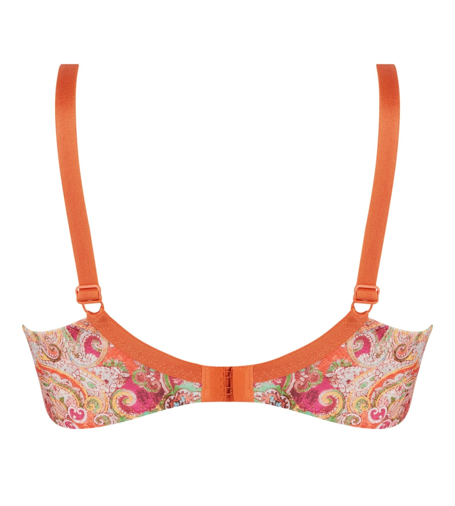 Soutien Gorge Armature Cachemire En Fete Orange 7 Soutien Gorge Armature Cachemire En Fete Orange – Image 5