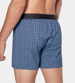 Eden Park Caleçon Flottant Infinity Marine – Boxer Large en Coton avec Imprimé Nœuds Papillon -Lingerie Sipp calecon flottant bl058 infinity marine 1