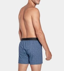 Eden Park Caleçon Flottant Infinity Marine – Boxer Large en Coton avec Imprimé Nœuds Papillon -Lingerie Sipp calecon flottant bl058 infinity marine 2