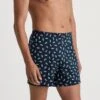 Calida Caleçon Flottant Prints Pond Green – Boxers en Coton Jersey à Motif Graphique 1 Calida Caleçon Flottant Prints Pond Green – Boxers en Coton Jersey à Motif Graphique -Lingerie Sipp calecon flottant homme 595 pond green