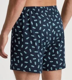 Calida Caleçon Flottant Prints Pond Green – Boxers en Coton Jersey à Motif Graphique -Lingerie Sipp calecon flottant homme 595 pond green 4