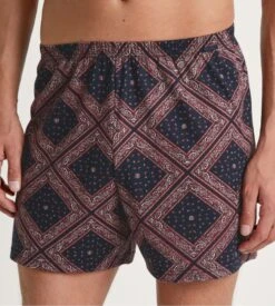 Calida Caleçon Flottant Prints Night Ink – Caleçon Homme 100% Coton à Motif Graphique -Lingerie Sipp calecon flottant homme 717 night ink 3