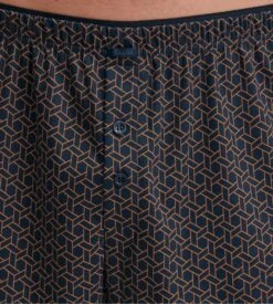 Calida Caleçon Flottant Cotton Choice Dark Sapphire – Boxer en Coton Supima à Motif Graphique -Lingerie Sipp calecon homme flottant dark sapphire 2