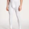 Caleçon Long Calida pour Homme Blanc - Collection Cotton 1:1 en Pur Coton
