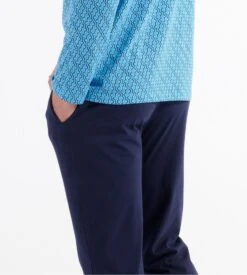 Hom Pyjama Long en Coton CAMERON – Imprimé Géométrique Art Déco Bleu Marine 17 Hom Pyjama Long en Coton CAMERON – Imprimé Géométrique Art Déco Bleu Marine -Lingerie Sipp cameron pyj long v iobi blue print bleu 7