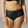 Simone Perele Culotte Haute Caresse Noir -Lingerie Sipp caresse culotte haute noir