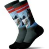 PULLIN Chaussettes Imprimées Forêt Tropicale - Modèle LONGGENEP Mi-Mollet 2 PULLIN Chaussettes Imprimées Forêt Tropicale - Modèle LONGGENEP Mi-Mollet -Lingerie Sipp chaussette homme imprime multicolore 1