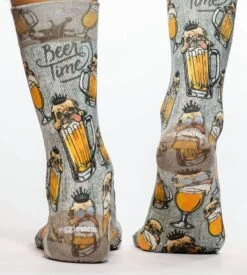 Chaussettes Homme Drunk Dog -Lingerie Sipp chaussettes homme drunk dog imprime multicolore 2