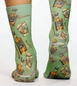 Wigglesteps Rich Life I - Chaussettes Fantaisie Homme Motif Argent & Luxe -Lingerie Sipp chaussettes homme rich life imprime multicolore 2